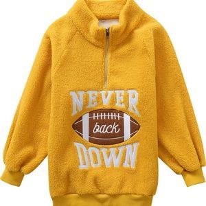 Merino Lambswool Pullover Sweater | Winter Sport Streetwear Baseball Coat Jacket